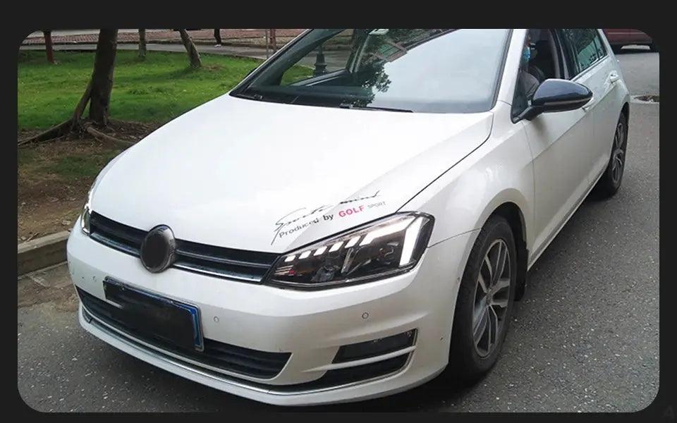 Car Lights for VW Golf 7 LED Headlight Projector Audi-Design Animation DRL Head Lamp Dynamic Signal Automotive Accessories - Auto Part Pro Switzerland