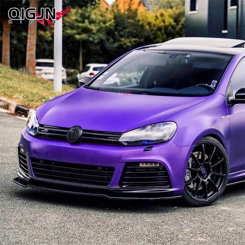 For VW Volkswagen Golf MK6R R20 2008-2013 ABS Car Front Bumper Lip Splitter Spoiler Diffuser Body Kits - Auto Part Pro Switzerland