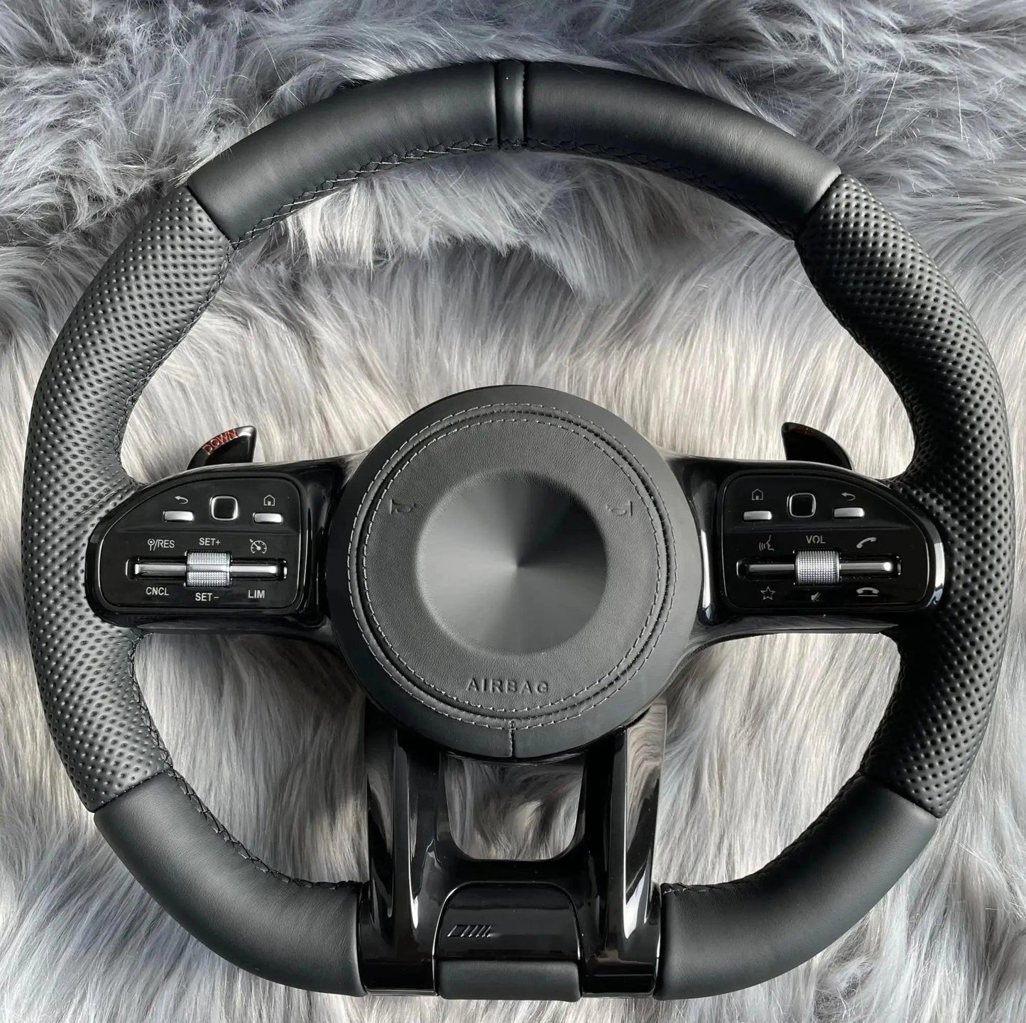 Car Steering Wheel For Mercedes-Benz AMG A-Class B-Class C-Class E-Class S-Class 2010-2021 Full Series W213 G63 C63 C190 W253 - Auto Part Pro Switzerland