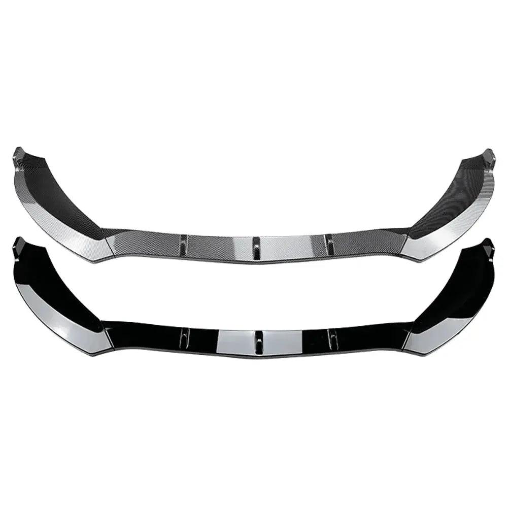 3Pcs Car Front Bumper Lip Splitter Spoiler Body Kit For Mercedes Benz C Class W205 C180 C200 C260 AMG 2015 2016 2017 2018 - Auto Part Pro Switzerland