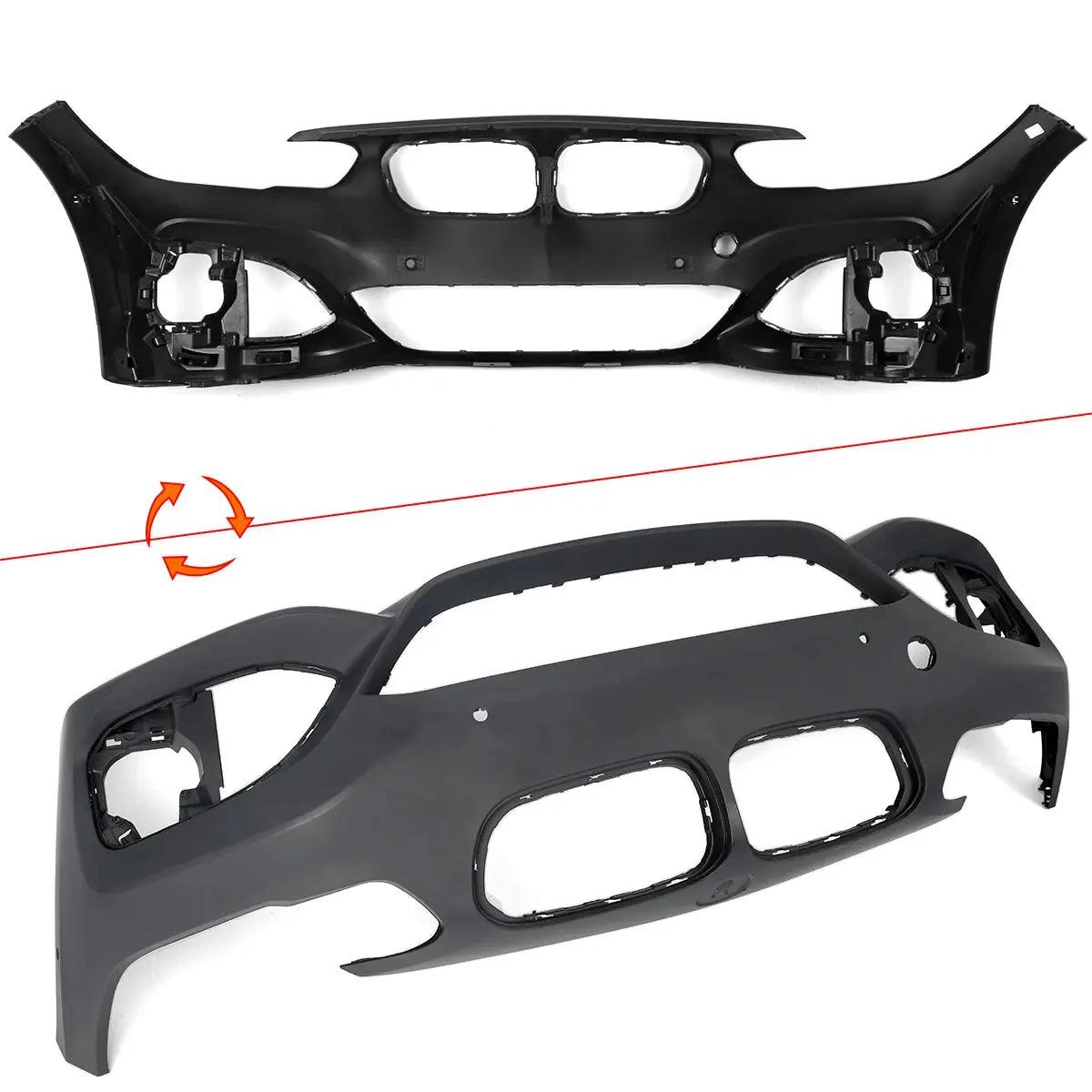 For BMW 1 Series F20 15-19 LCI Coneversion MT Style Front Full Body Kits Bumper - Auto Part Pro Switzerland