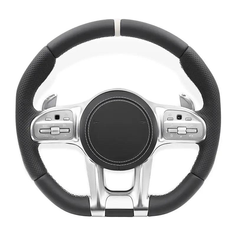 Car Steering Wheel For Mercedes Benz AMG C63 E63 A C E Class W212 W205 W204 W213 W222 W166 W167 W253 W257 W463 W464 GLE G63 C63 - Auto Part Pro Switzerland