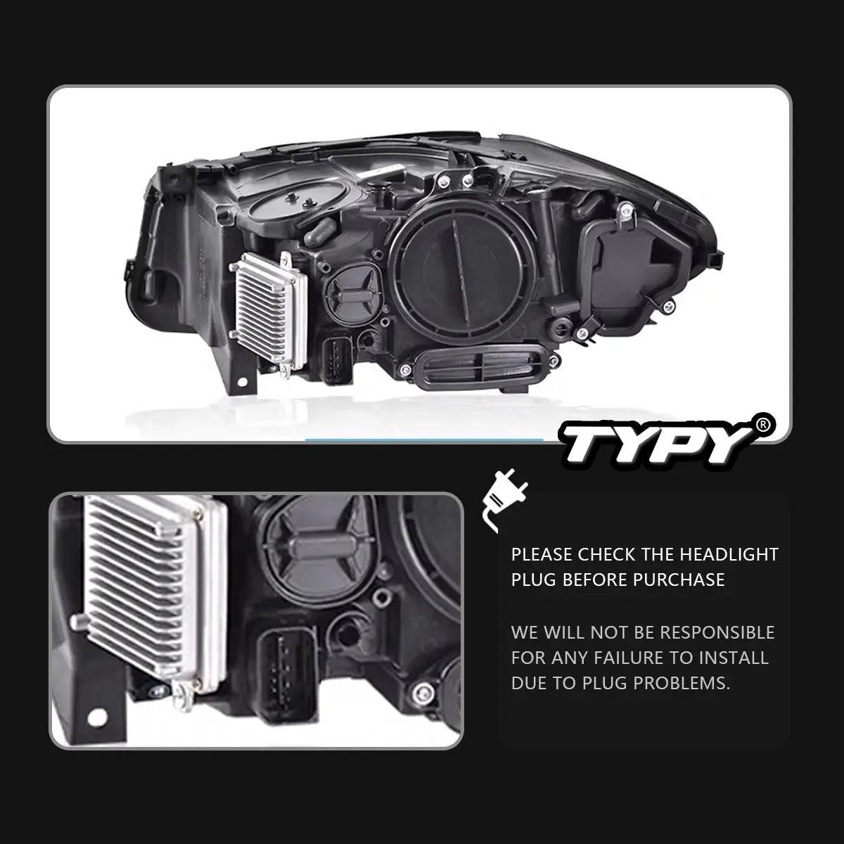 Car Headlights For BMW 5 Series F10 2010-2016 LED Car Lamps Daytime Running Lights Dynamic Turn Signals Car Accessories - Auto Part Pro Switzerland
