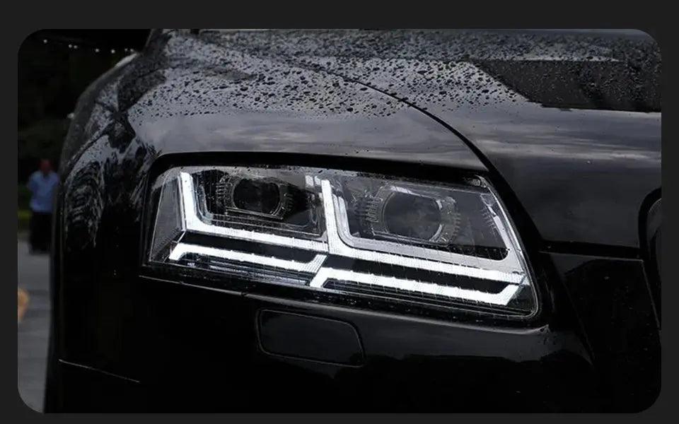 Car Styling for Audi A6 Headlights 2005-2011 A6 C5 C6 LED Headlight Dynamic Signal Animation DRL Bi Xenon Auto Accessories - Auto Part Pro Switzerland