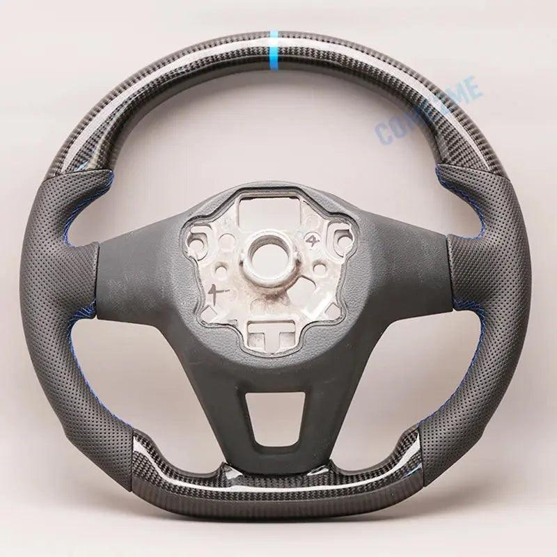 For Volkswagen VW Golf 8 GTI R Line MK8 Carbon Fiber Steering Wheel Customized Without heating function - Auto Part Pro Switzerland