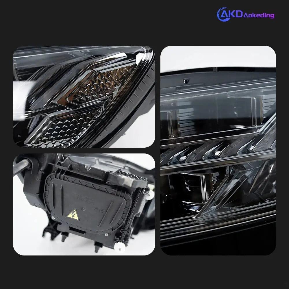 Car Accessories Head Lamp for Audi A6 Headlights 2012-2015 Upgrade A7 Design LED Headlight DRL Dynamic Singal High Low Beam - Auto Part Pro Switzerland