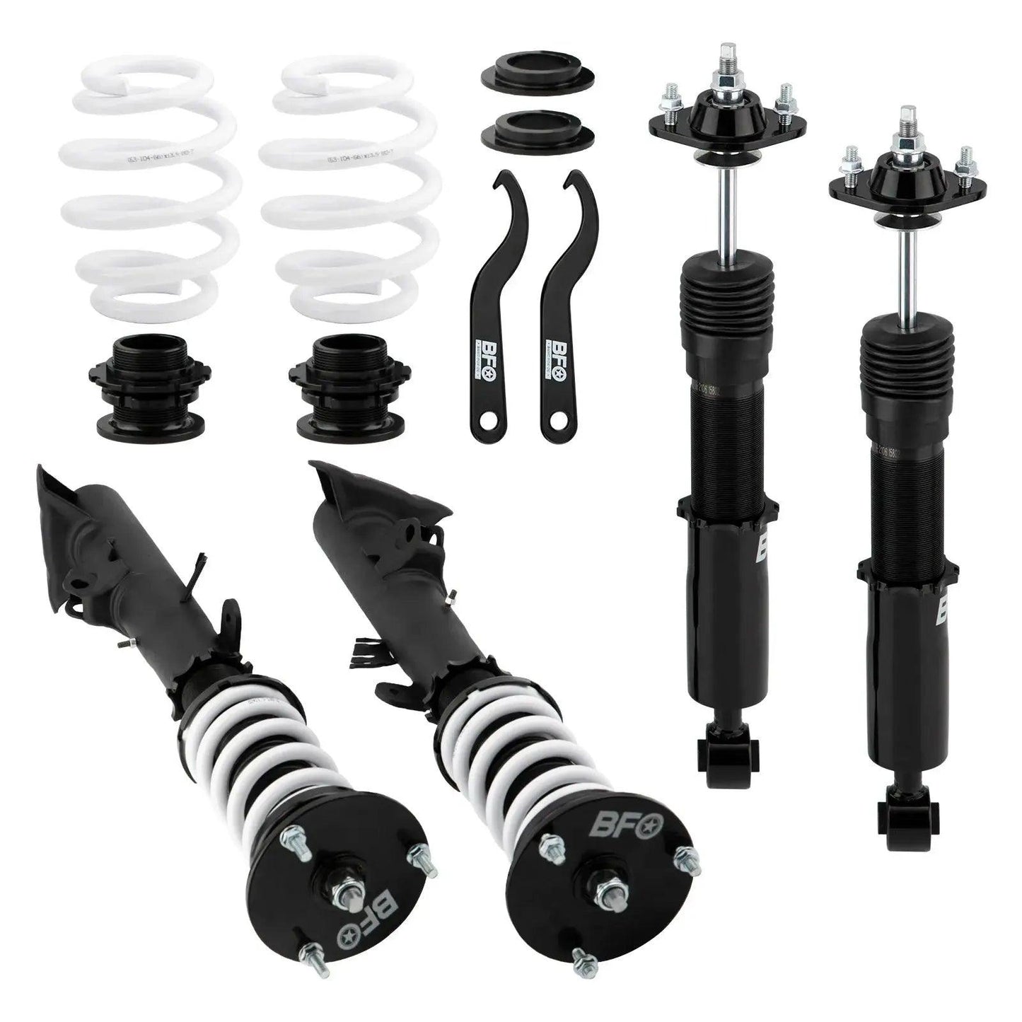 Adjustable Coilover Shock Suspension for BMW E36 91-99 3 Series For BMW 3 Series E36 1992-1999 Coil Springs Shocks Kit - Auto Part Pro Switzerland