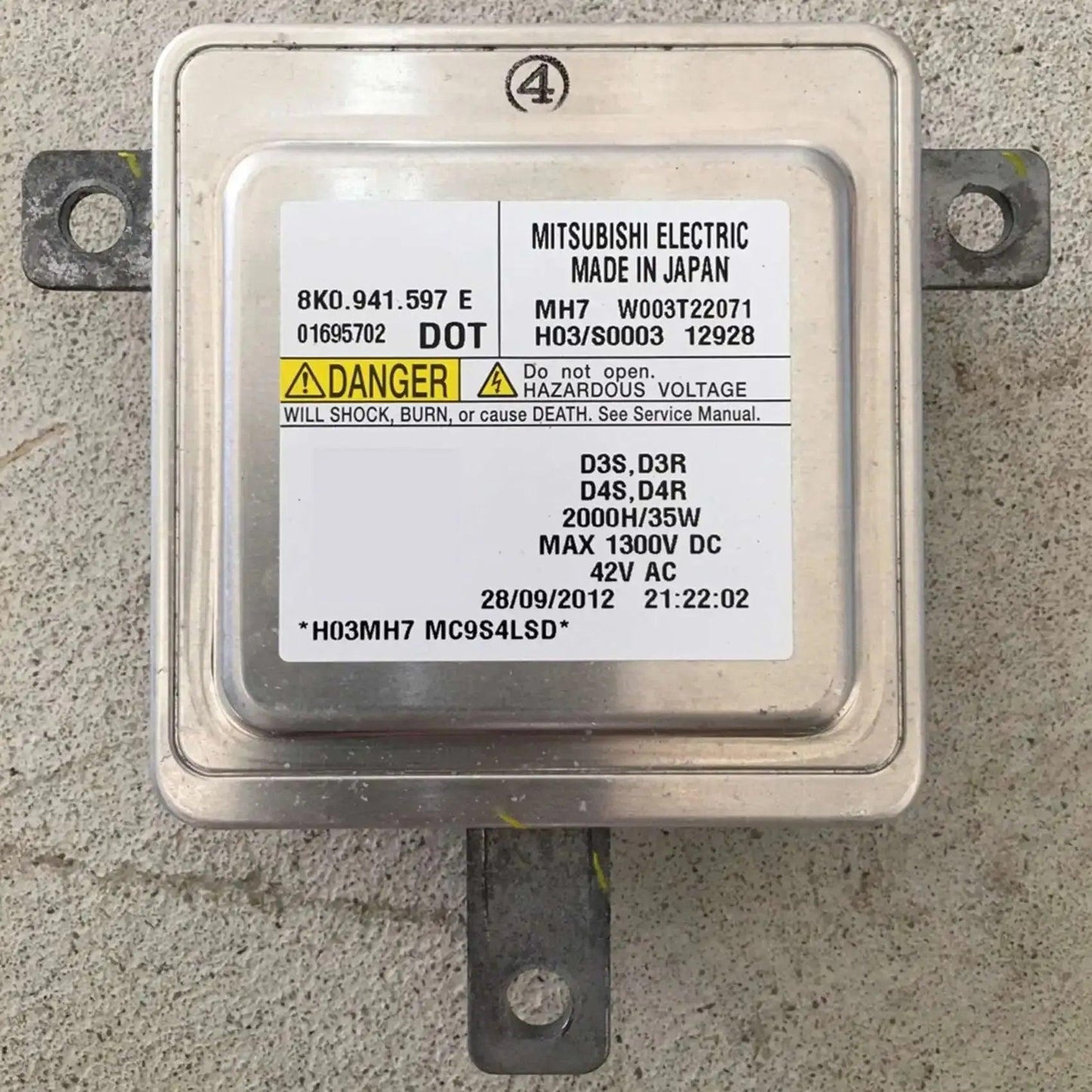 Xenon Ballast HID Light Control Unit Computer Module for-Audi Xenon Ballast 8K0941597E 8K0.941.597 - Auto Part Pro Switzerland