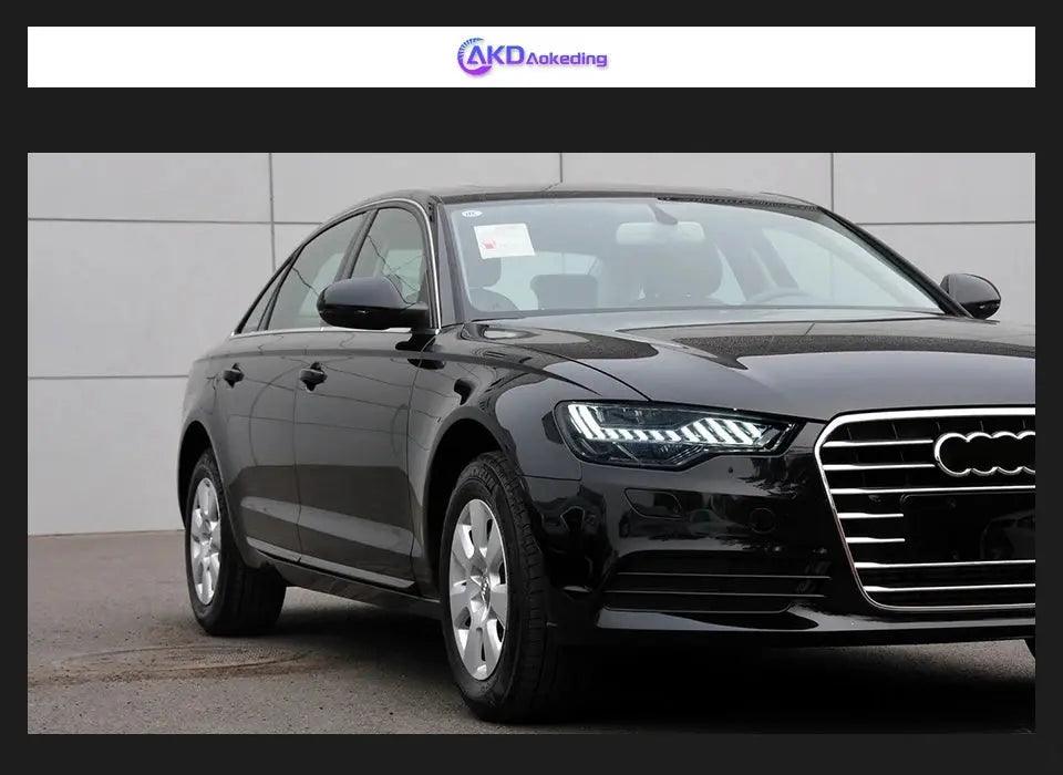 Car Accessories Head Lamp for Audi A6 Headlights 2012-2015 Upgrade A7 Design LED Headlight DRL Dynamic Singal High Low Beam - Auto Part Pro Switzerland