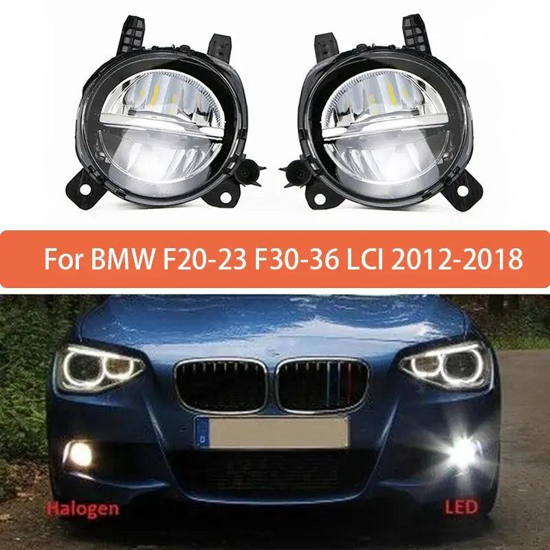 LED Fog Lamp Assembly For BMW F20 F21 F22 F23 F30 F31 F32 F33 F34 F35 F36 LCI 2012 2013 2014-2018 Front Bumper Anti Fog Light - Auto Part Pro Switzerland