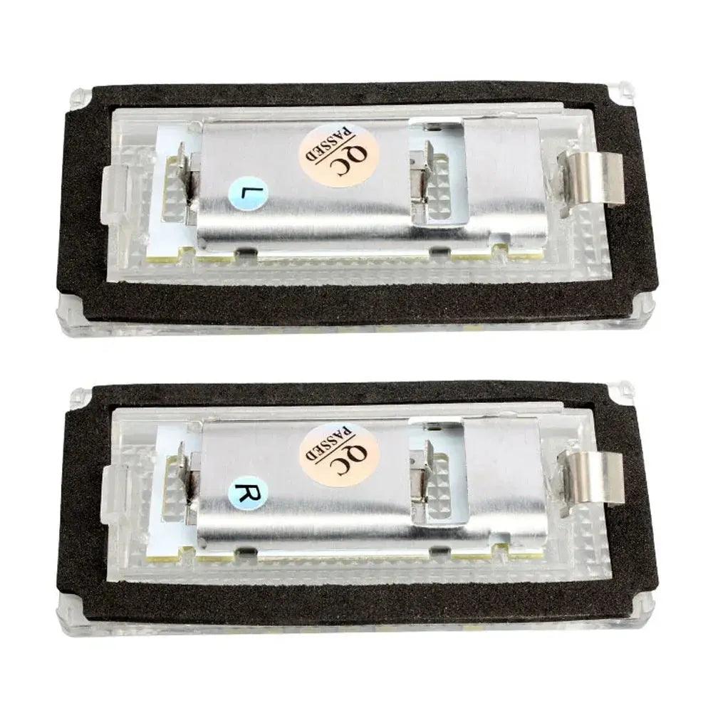 2Pcs 6500K 3528 SMD LED License Number Plate Lights White Canbus Error Free for BMW 3-series E46 1998-2005 3 4 5 Doors 12V - Auto Part Pro Switzerland