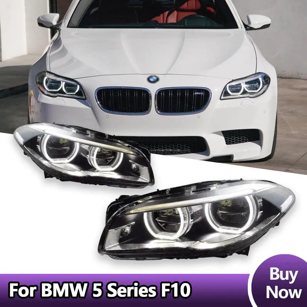 Car Headlights For BMW 5 Series F10 2010-2016 LED Car Lamps Daytime Running Lights Dynamic Turn Signals Car Accessories - Auto Part Pro Switzerland