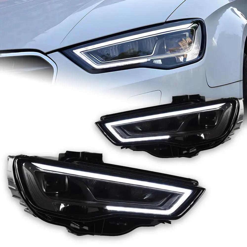 AKD Car Styling Head Lamp for Audi A3 Headlights 2014-2016 A3 8V LED Headlight Projector Lens DRL Head Lamp Auto Accessories - Auto Part Pro Switzerland