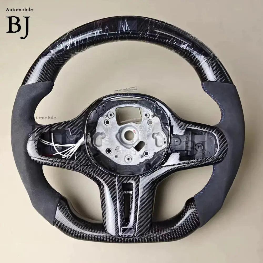 LED Steering Wheel Fit For BMW M1 M2 M3 M4 M5 G Series F40 F44 G20 G21 G28 G22 G29 G80 Carbon Fiber Customized Sport Wheel - Auto Part Pro Switzerland