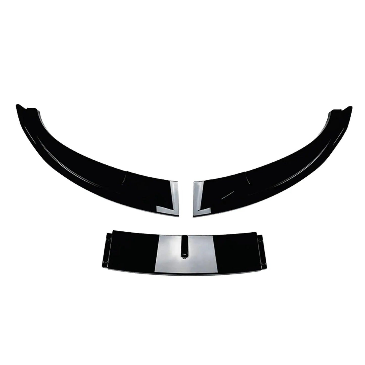 BMW 5 Series E60 E61 M5 2005-2010 Front Bumper Spoiler Lip Carbon Fiber Look/Gloss Black Car Lower Splitter Body Kit Blade - Auto Part Pro Switzerland