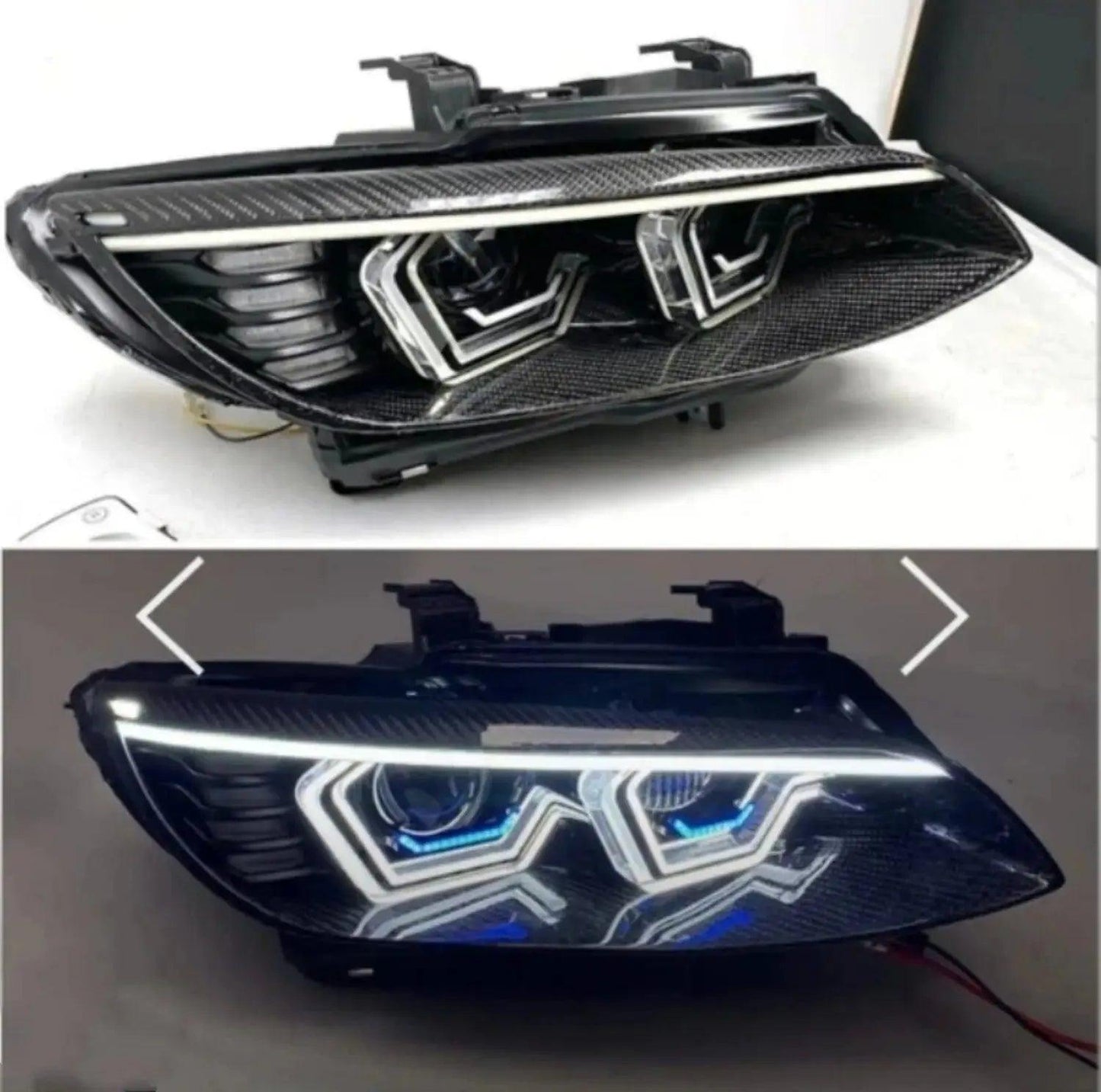 Front Headlight for BMW E93 OSS Daytime Running Light DRL Head lamp Low High Beam Turn Signal - Auto Part Pro Switzerland