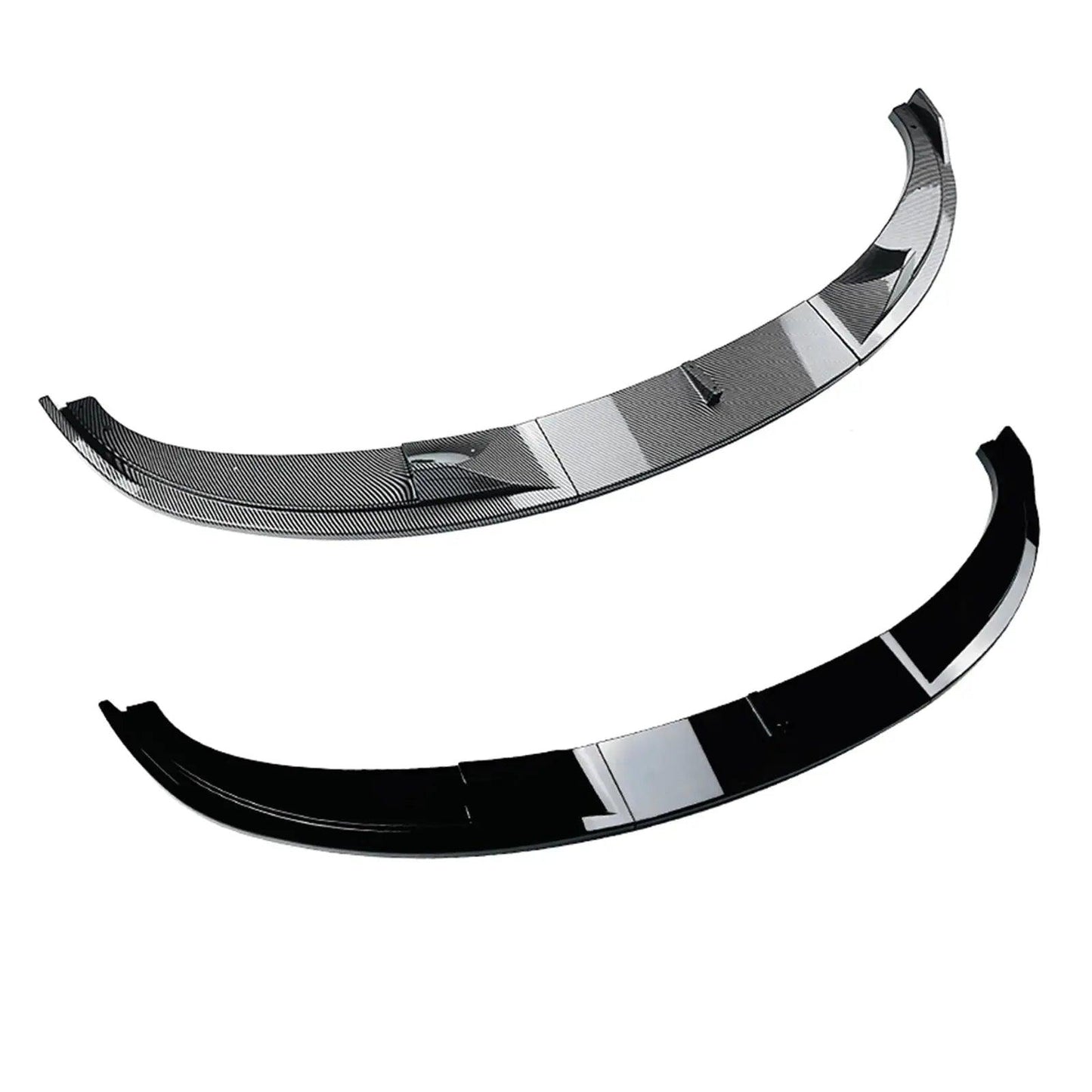BMW 5 Series E60 E61 M5 2005-2010 Front Bumper Spoiler Lip Carbon Fiber Look/Gloss Black Car Lower Splitter Body Kit Blade - Auto Part Pro Switzerland