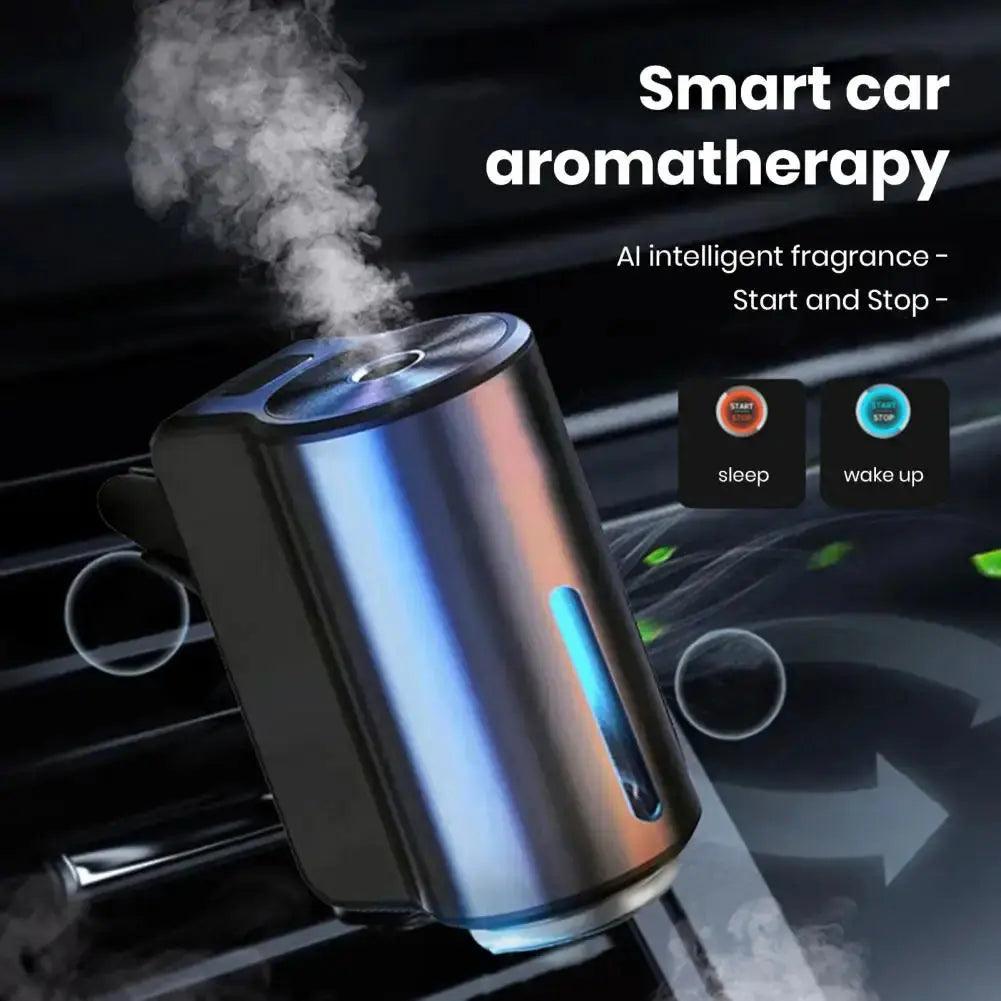 Smart Car Air Freshener Fragrance Dispenser 3 Modes Adjustable Easy to Install Air Vent Car Aromatherapy Diffuser Ultrasonic Ato - Auto Part Pro Switzerland