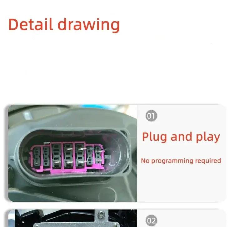 For Porsche Cayenne 2011-2018 High Quality LED Headlights 958.1 958.2 Upgrade 9Y0 Front Head Light Plug and Play Car Lamp - Auto Part Pro Switzerland