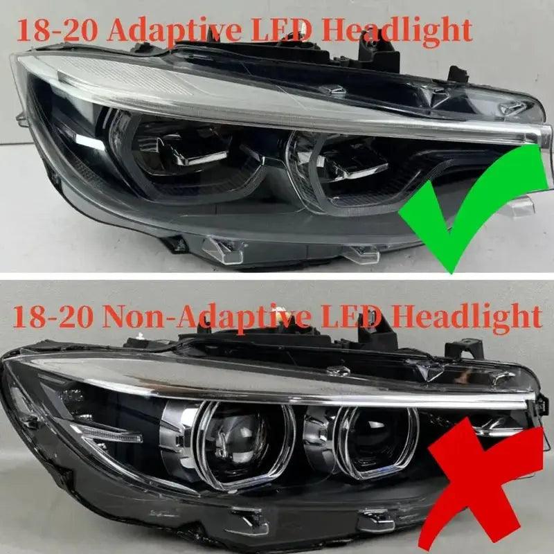 Yellow Lemon DRL Angel Eyes Multicolor LED Daytime Running Lights For 2018-2020 BMW F80 M3 M4 F32 F86 OEM 63117493229 - Auto Part Pro Switzerland