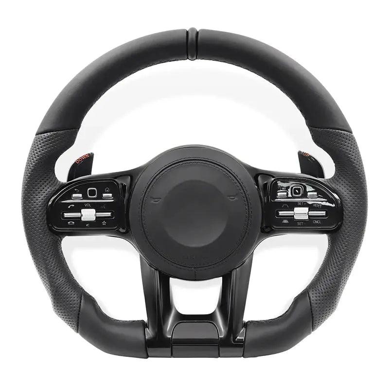 Car Steering Wheel For Mercedes Benz AMG C63 E63 A C E Class W212 W205 W204 W213 W222 W166 W167 W253 W257 W463 W464 GLE G63 C63 - Auto Part Pro Switzerland