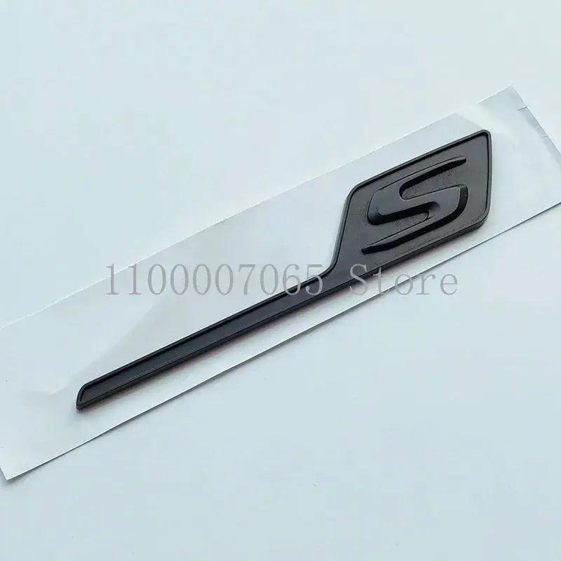 2017 Matte Black Letters A35 A45 A45S Turbo 4matic Emblem for Car Fender Trunk Rear W176 W177 Logo Sticker - Auto Part Pro Switzerland