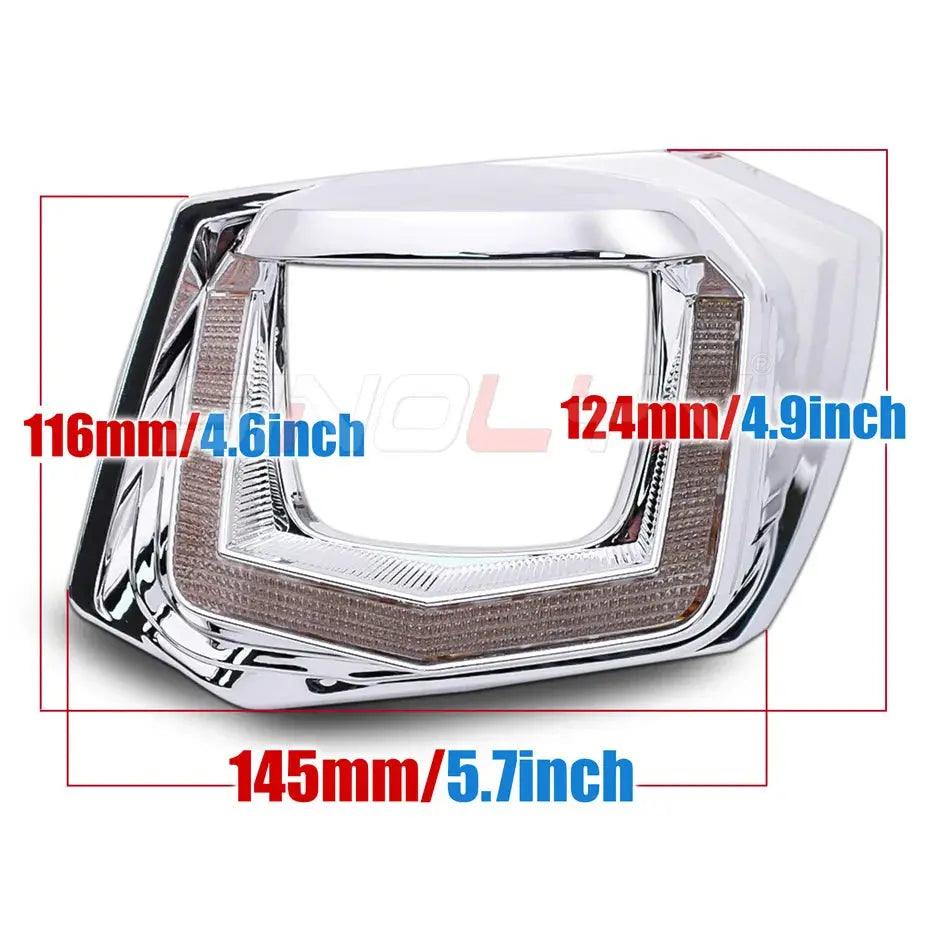 Sinolyn Upgrade Kit For VW Polo 6C 2014 Halogen Headlights U Led DRL D2S D2H Bi Xenon Projector Lenses Turn Signal For Hella 3R - Auto Part Pro Switzerland