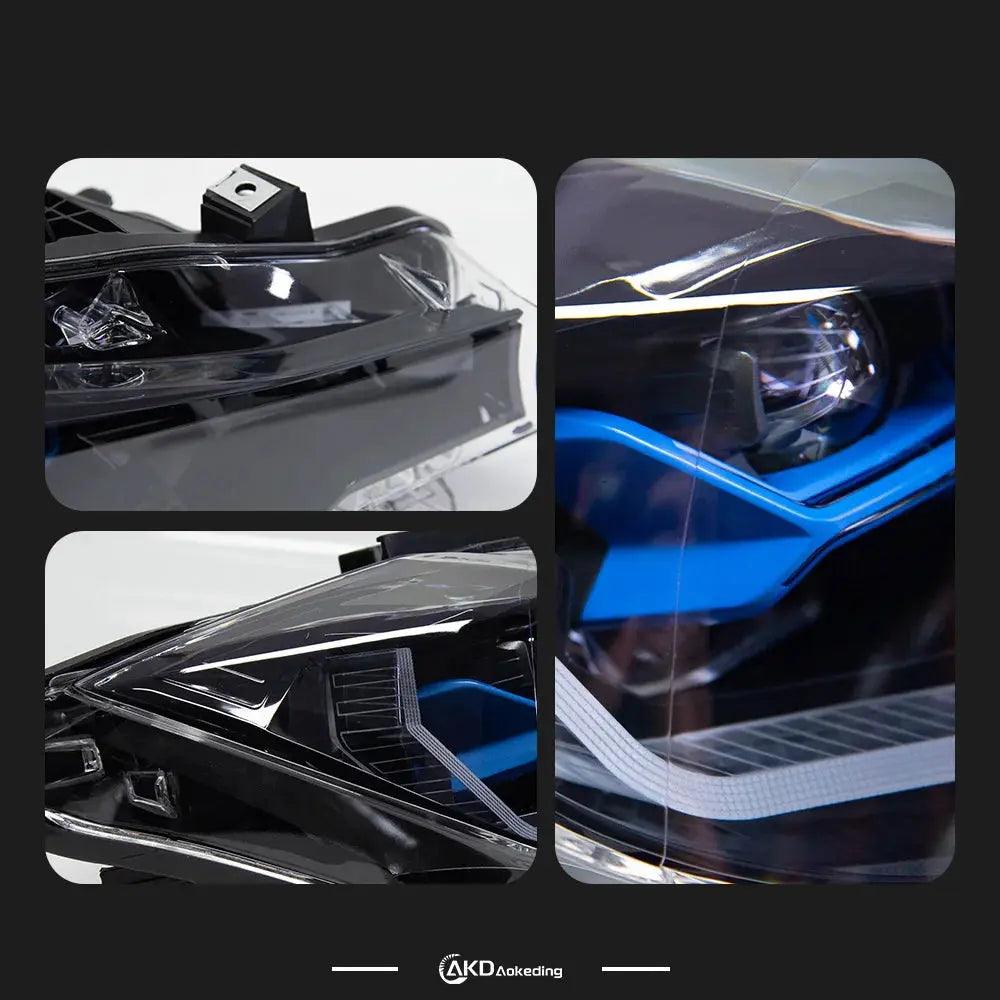 AKD Head Lamp for BMW F30 F35 LED Headlight 2013-2019 Headlights 320i 325i DRL Turn Signal High Beam Angel Eye Projector Lens - Auto Part Pro Switzerland
