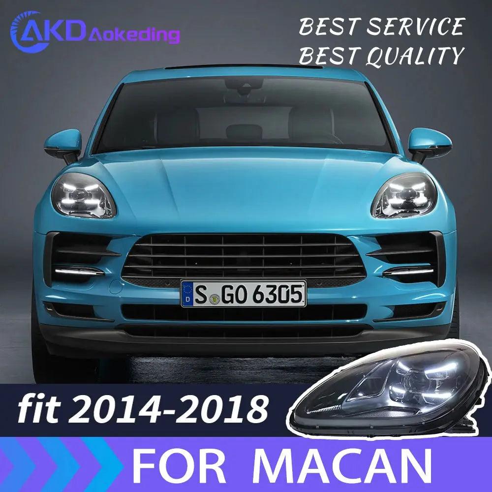 Car Styling Headlights for Macan LED Headlight 2014-2018 Head Lamp DRL H7 Signal Projector Lens Automotive Accessories - Auto Part Pro Switzerland
