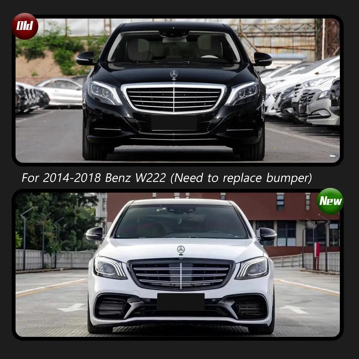Car Lights For Benz s-Class W222 Headlight 2014-2018 LED Projetor head Lamp Daytime Running Light Automotive Accessories - Auto Part Pro Switzerland