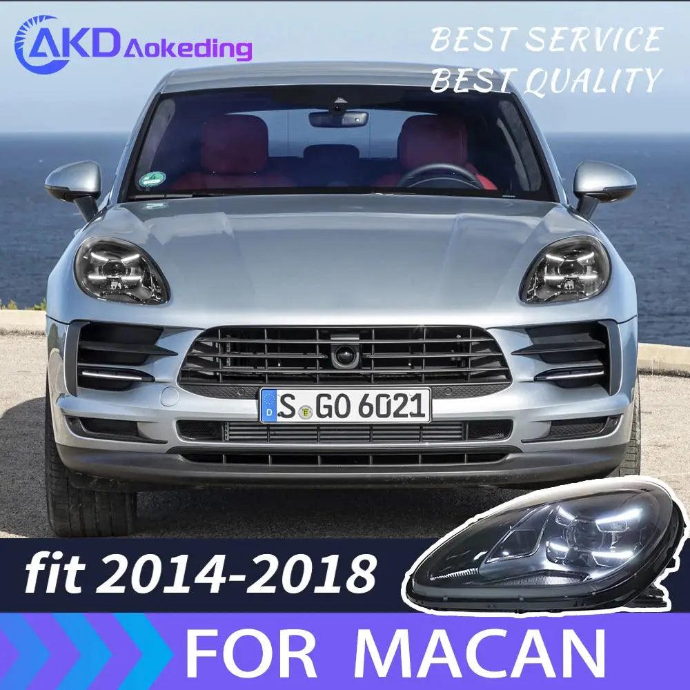 Car Styling Headlights for Macan LED Headlight 2014-2018 Head Lamp DRL H7 Signal Projector Lens Automotive Accessories - Auto Part Pro Switzerland