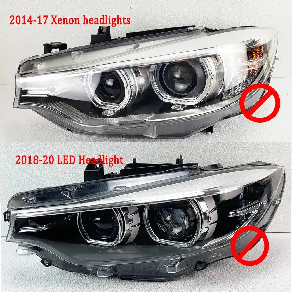 RGB multicolor App Control Yellow CSL DRL Module For BMW 2018 2020 M3 F80 M4 F32 F36 LCI Daylight Headlight RGBW blue 7493230 - Auto Part Pro Switzerland