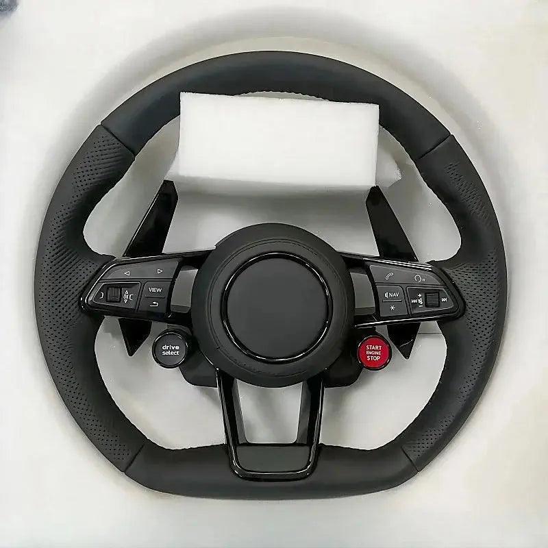 For Volkswagen VW CC Magotan POLO Golf 67GTI Passat Tiguan Scirocco R Genuine Leather Steering Wheel Modification Customization - Auto Part Pro Switzerland