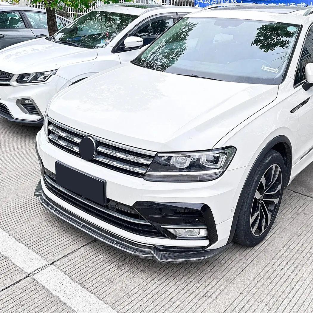 Front Lip Spoiler Front Bumper Shovel Modification Exterior Car Body Kit For Volkswagen Tiguan MK2 Rline 2017-2020 Pre - Auto Part Pro Switzerland