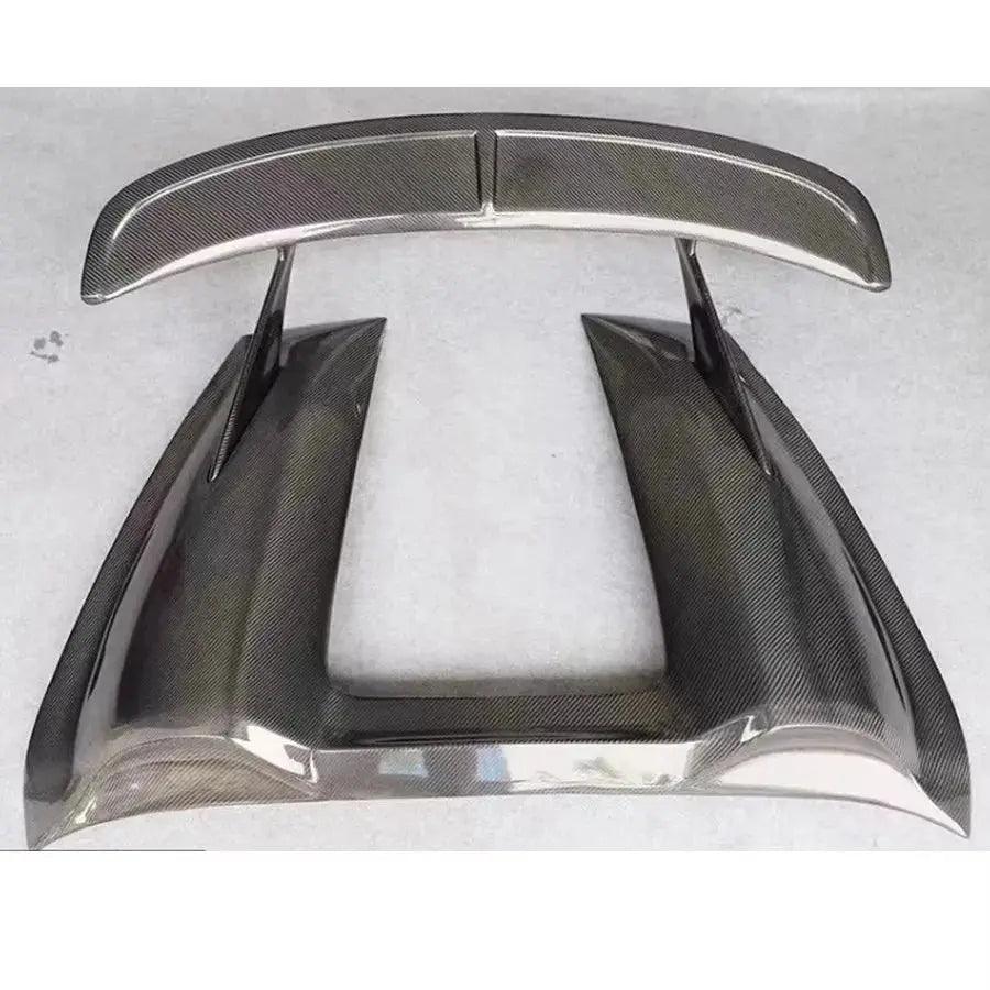 For Porsche 718 982 Cayman Boxster 987 981 Carbon Fiber Spoiler Tail fins Rear Trunk Spoiler Guide Wing Rear Wing body kit - Auto Part Pro Switzerland