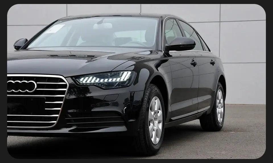 Car Accessories Head Lamp for Audi A6 Headlights 2012-2015 Upgrade A7 Design LED Headlight DRL Dynamic Singal High Low Beam - Auto Part Pro Switzerland
