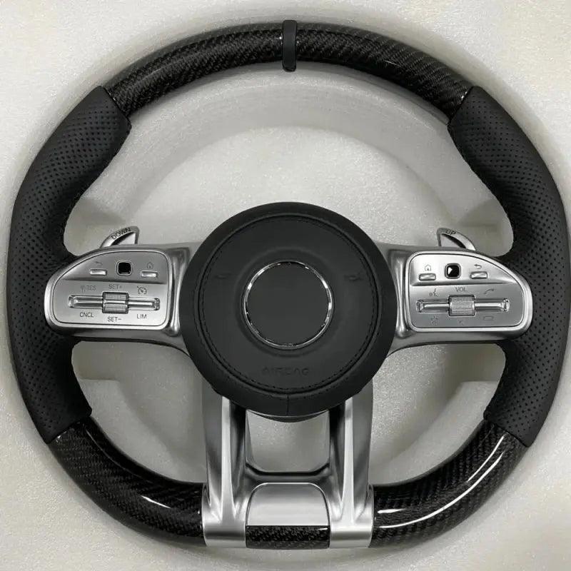 Car Steering Wheel For Mercedes-Benz AMG A-Class B-Class C-Class E-Class S-Class 2010-2021 Full Series W213 G63 C63 C190 W253 - Auto Part Pro Switzerland