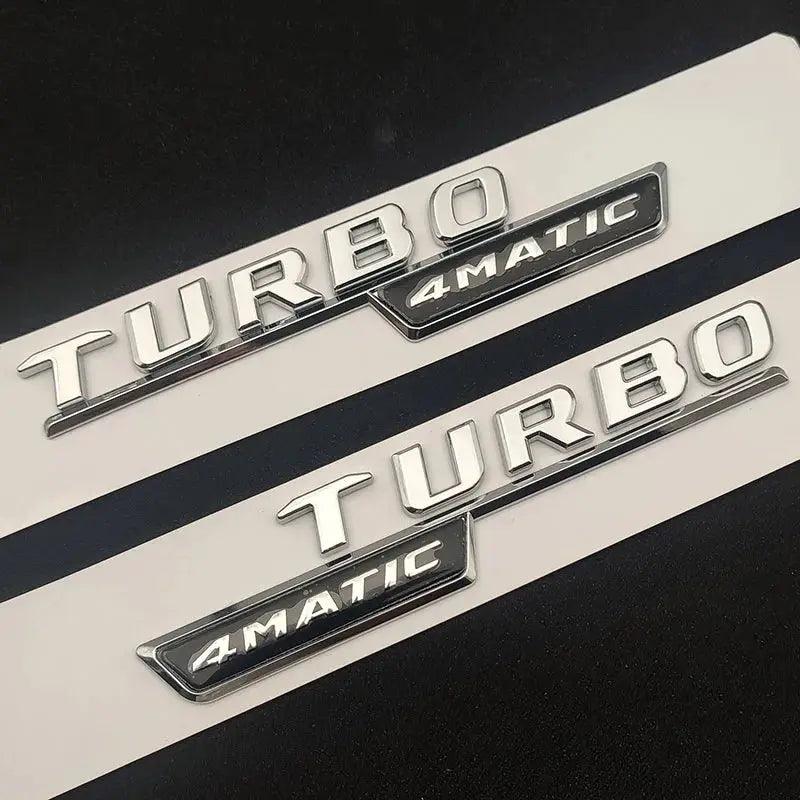 3d Adhesive Chrome Letters For Car Mercedes A35 AMG W177 Rear Trunk Logo Stickers Fender Badge Turbo 4matic Emblem Accessories - Auto Part Pro Switzerland