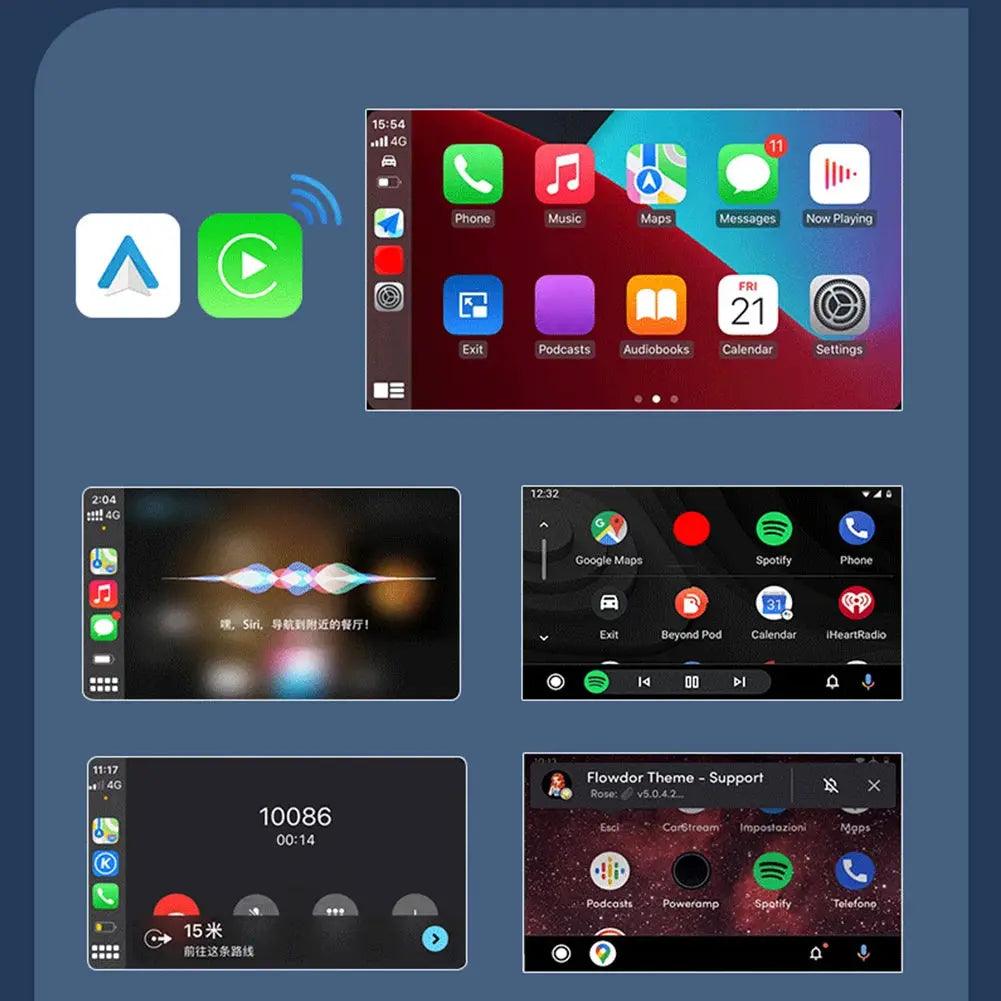 Wireless CarPlay & Android Auto Adapter | 2-in-1 Mini Plug & Play - Auto Part Pro Switzerland