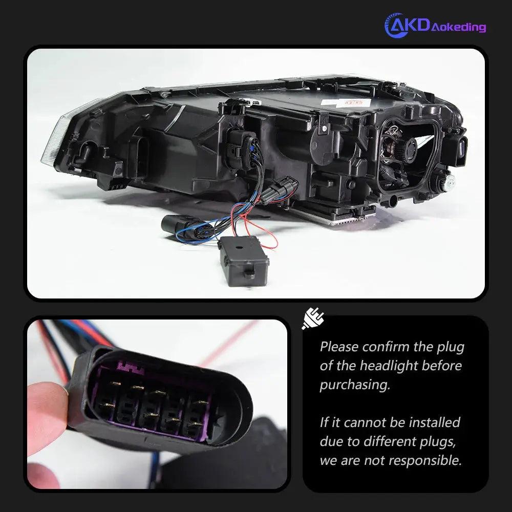 AKD Car Styling Head Lamp for VW Polo LED Headlight Angel eye Lens 2019-2022 Polo Headlights Signal DRL Automotive Accessories - Auto Part Pro Switzerland