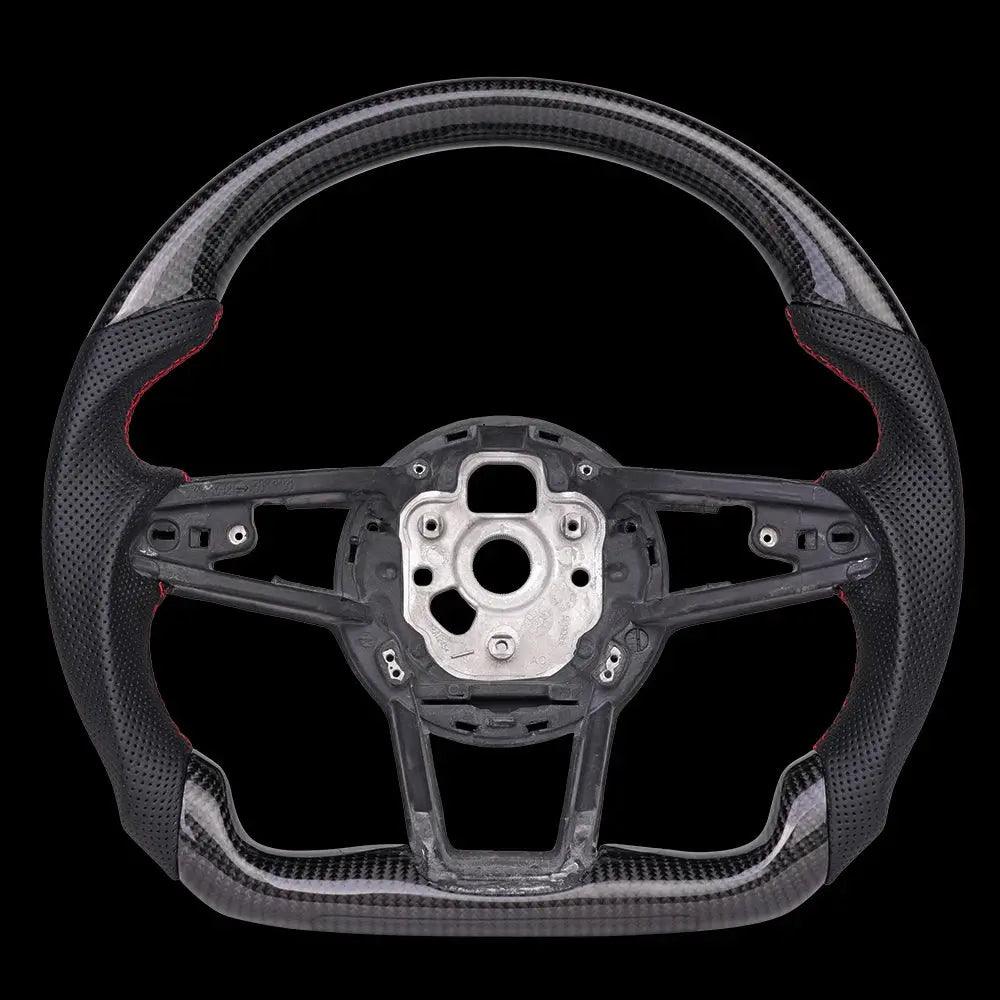 Led Carbon Fiber Steering Wheel Customized For Audi R8 TTS TT 2016-2021 Models LED Shift Sport Steering Wheel - Auto Part Pro Switzerland