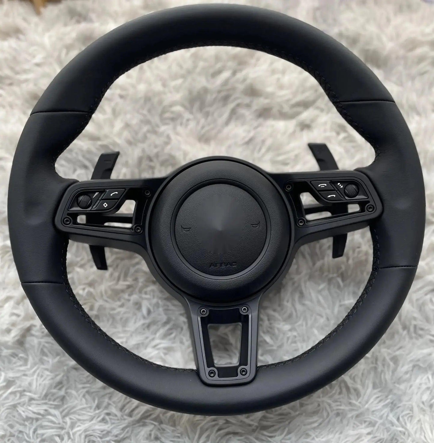 New steering wheel for Porsche Macan Cayenne Panamera Taycan 718 Cayman 991 992 911 911.2 Carrera GT2 GT2RS GT3 GT3RS GT3 RS GT4 - Auto Part Pro Switzerland
