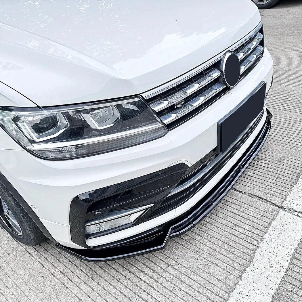 Front Lip Spoiler Front Bumper Shovel Modification Exterior Car Body Kit For Volkswagen Tiguan MK2 Rline 2017-2020 Pre - Auto Part Pro Switzerland
