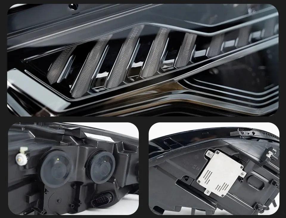 Car Accessories Head Lamp for Audi A6 Headlights 2012-2015 Upgrade A7 Design LED Headlight DRL Dynamic Singal High Low Beam - Auto Part Pro Switzerland