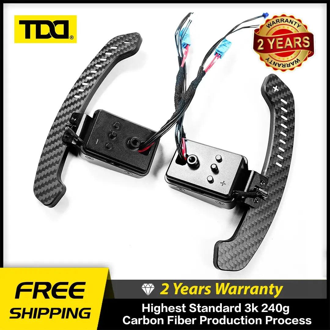 TDD LED Carbon Magnetic Carbon Paddle Shifters For BMW F20 F30 F32 F34 F36 F80 - Auto Part Pro Switzerland