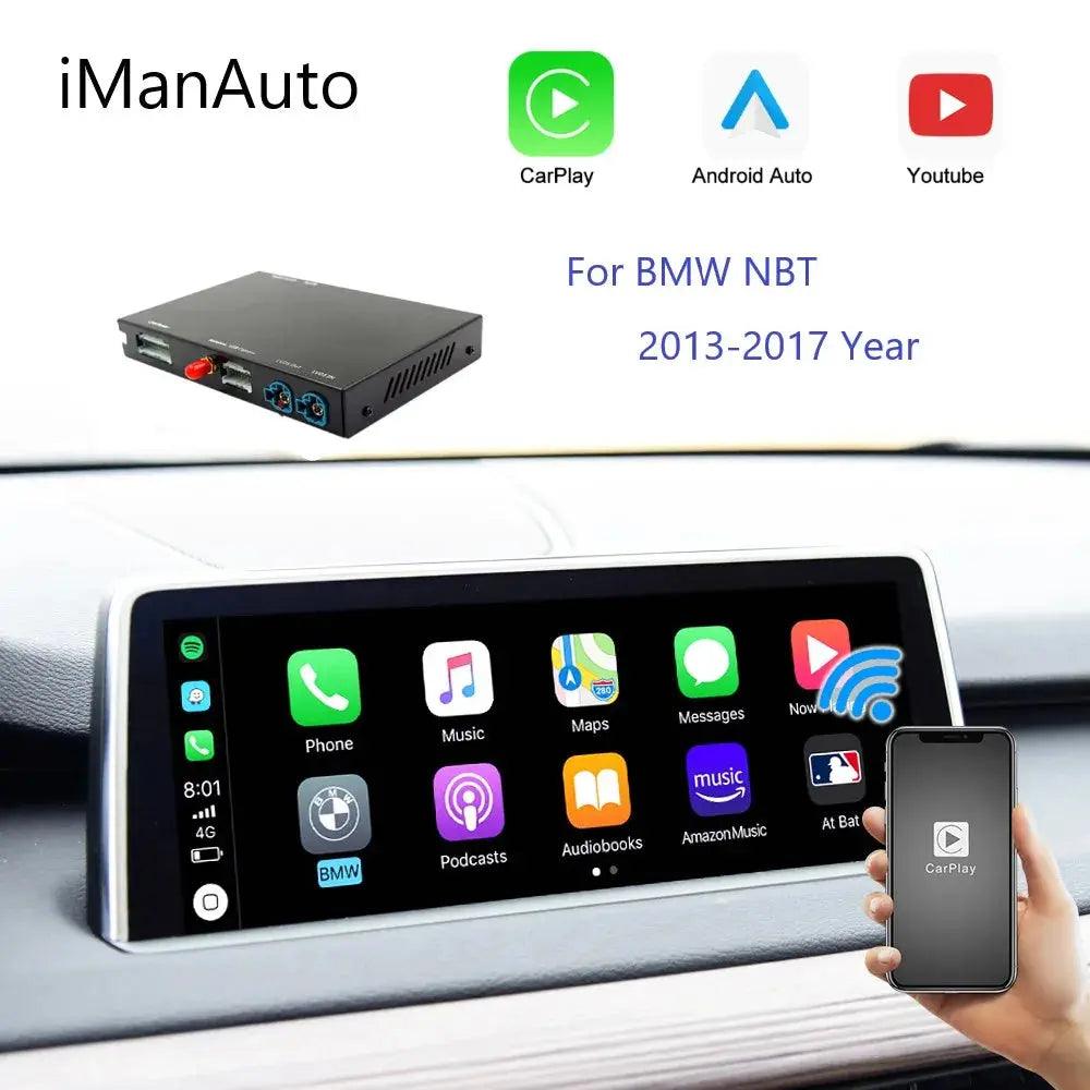 Wireless Carplay Android Auto for BMW F20 F21 F23 F30 F31 F32 F33 F34 F36 F01 F02 F48 F15 F56 NBT Mirrorlink Cam Youtube - Auto Part Pro Switzerland