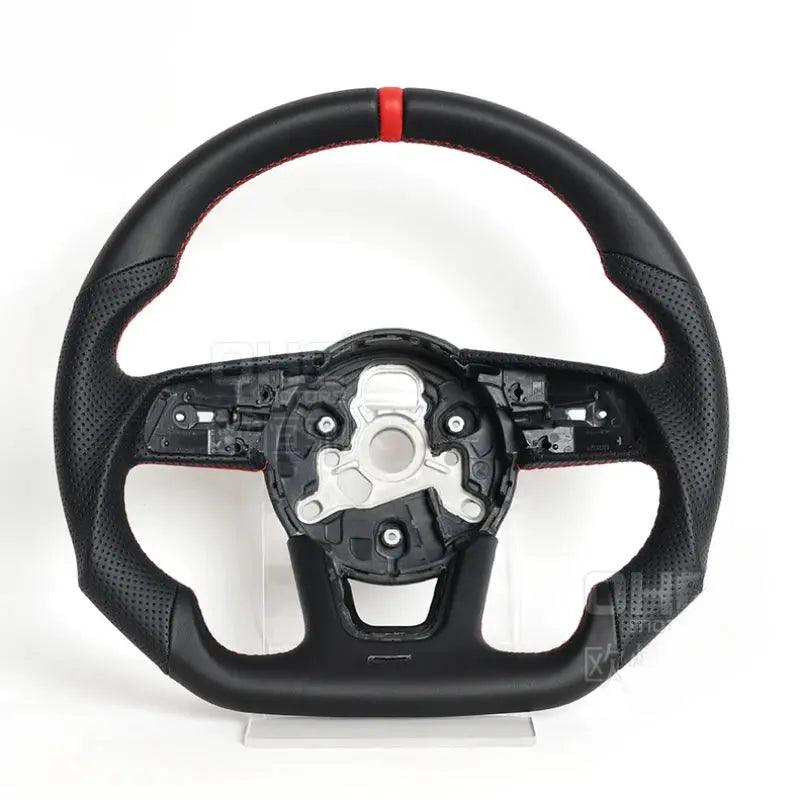Led Carbon Fiber Steering Wheel For Audi RS3 RS4 RS5 S3 S4 S5 A3 A5 A4 2016-2021 Sport Steering Wheel Start Buttons Paddles - Auto Part Pro Switzerland