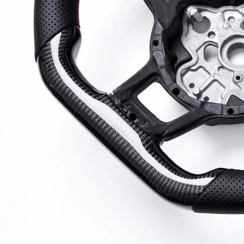 Carbon Fiber Steering Wheel For Volkswagen GTI Golf MK7 MK7.5 R 2015 2016 2017 Customized Steering Wheel Car Accessories - Auto Part Pro Switzerland