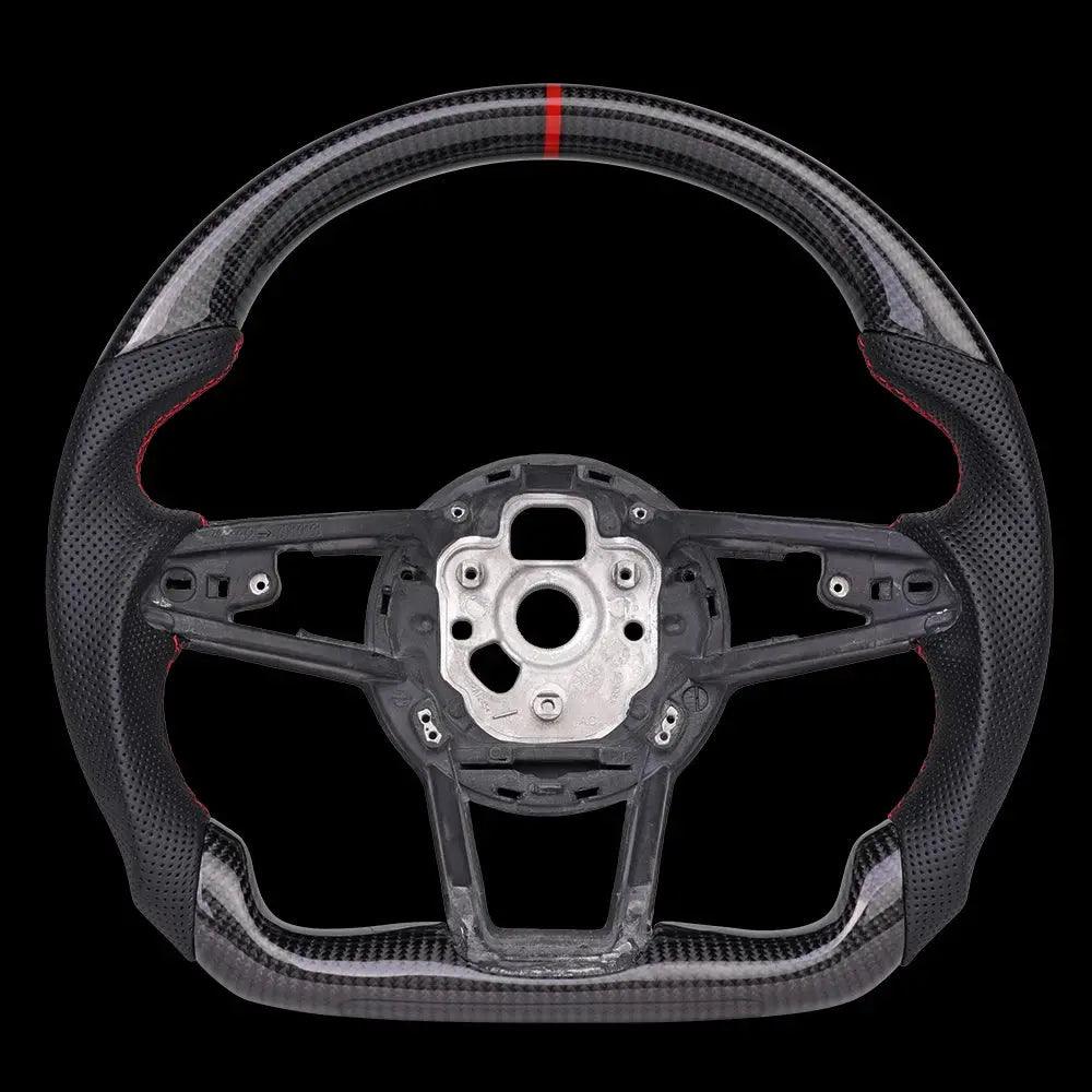 Led Carbon Fiber Steering Wheel Customized For Audi R8 TTS TT 2016-2021 Models LED Shift Sport Steering Wheel - Auto Part Pro Switzerland