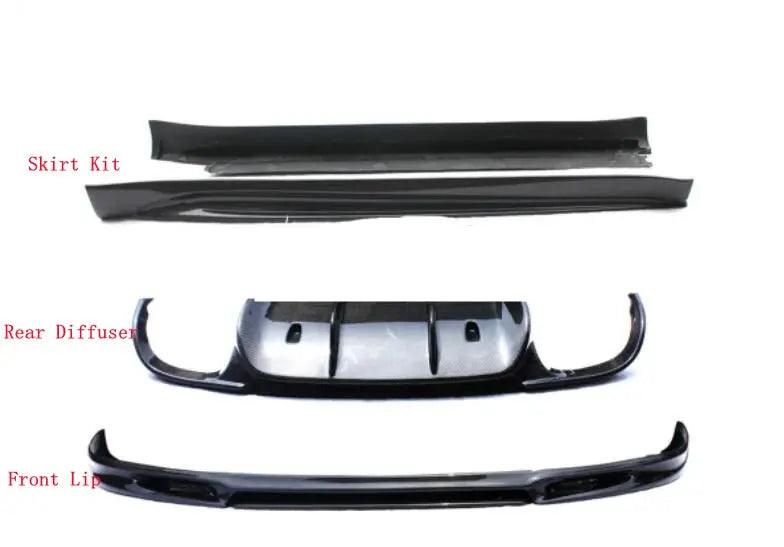For Porsche 911 991 2012 2013 2014 2015 Real Carbon Fiber Front Lip Rear Diffuser Body Side Skirt Kit Trunk Spoiler Refits - Auto Part Pro Switzerland